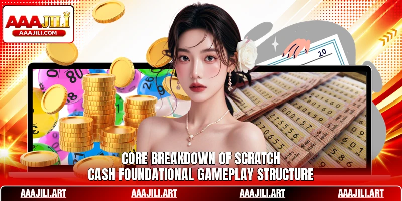 Core breakdown of Scratch Cash foundational gameplay structure
