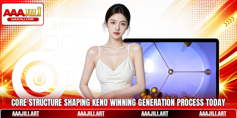 Core structure shaping Keno Winning generation process today