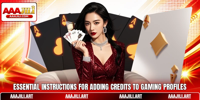 Essential instructions for adding credits to gaming profiles