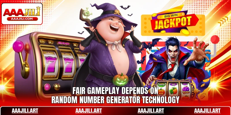 Fair gameplay depends on random number generator technology