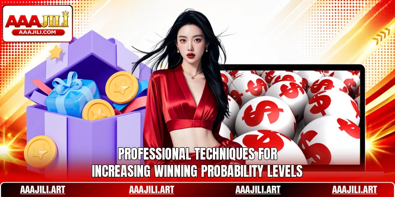 Professional techniques for increasing winning probability levels