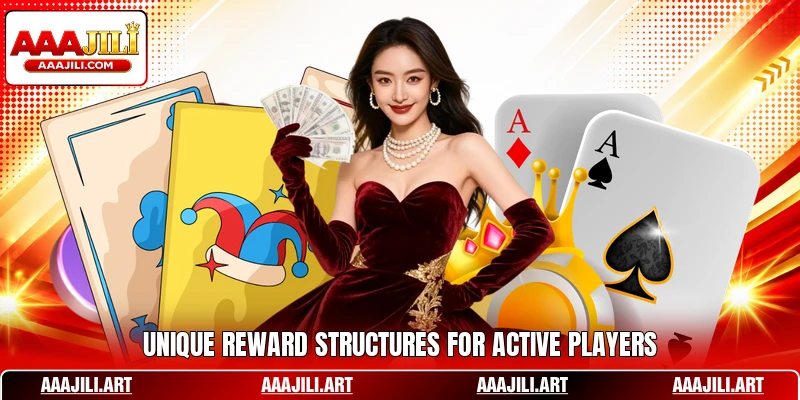 Unique reward structures for active players